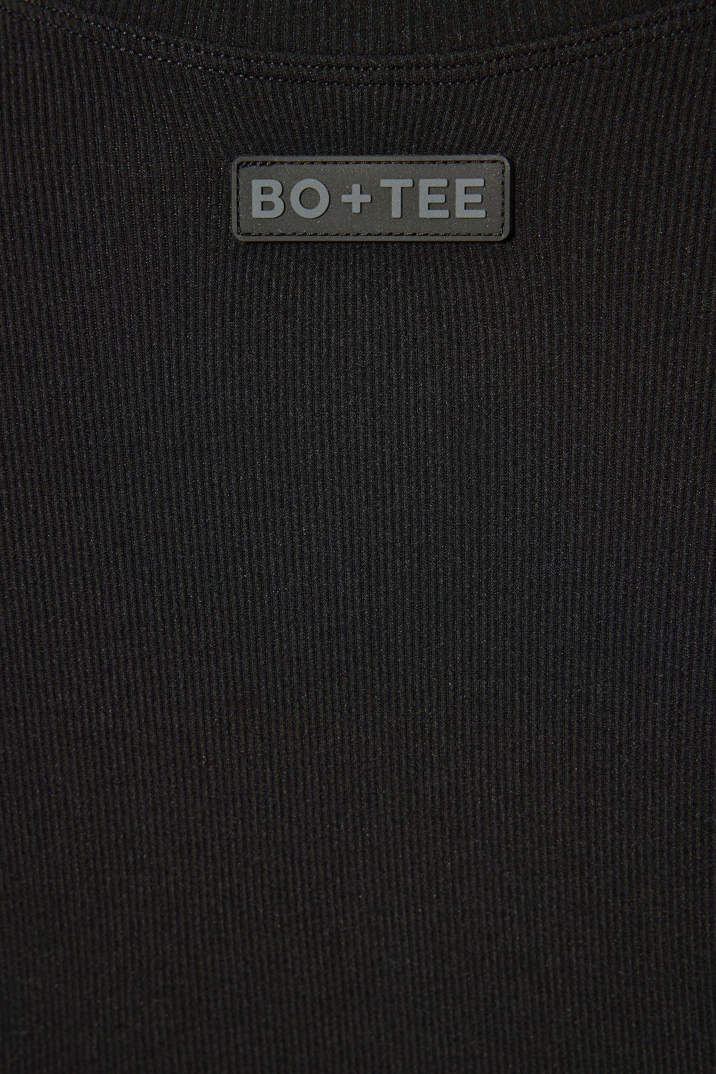 Thermal Long Sleeve Top in Black